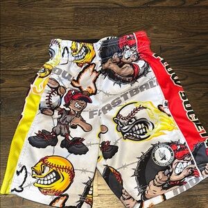 LIKE NEW Flow Society Angry Fastball shorts